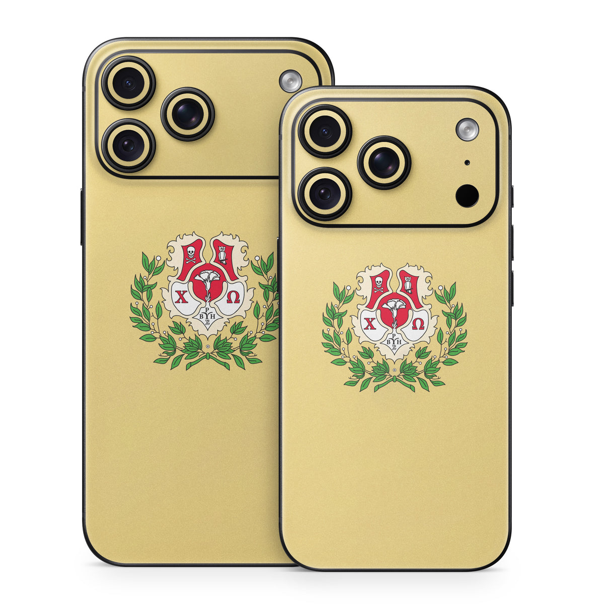 Chi Omega Crest Straw - Apple iPhone 18 Skin