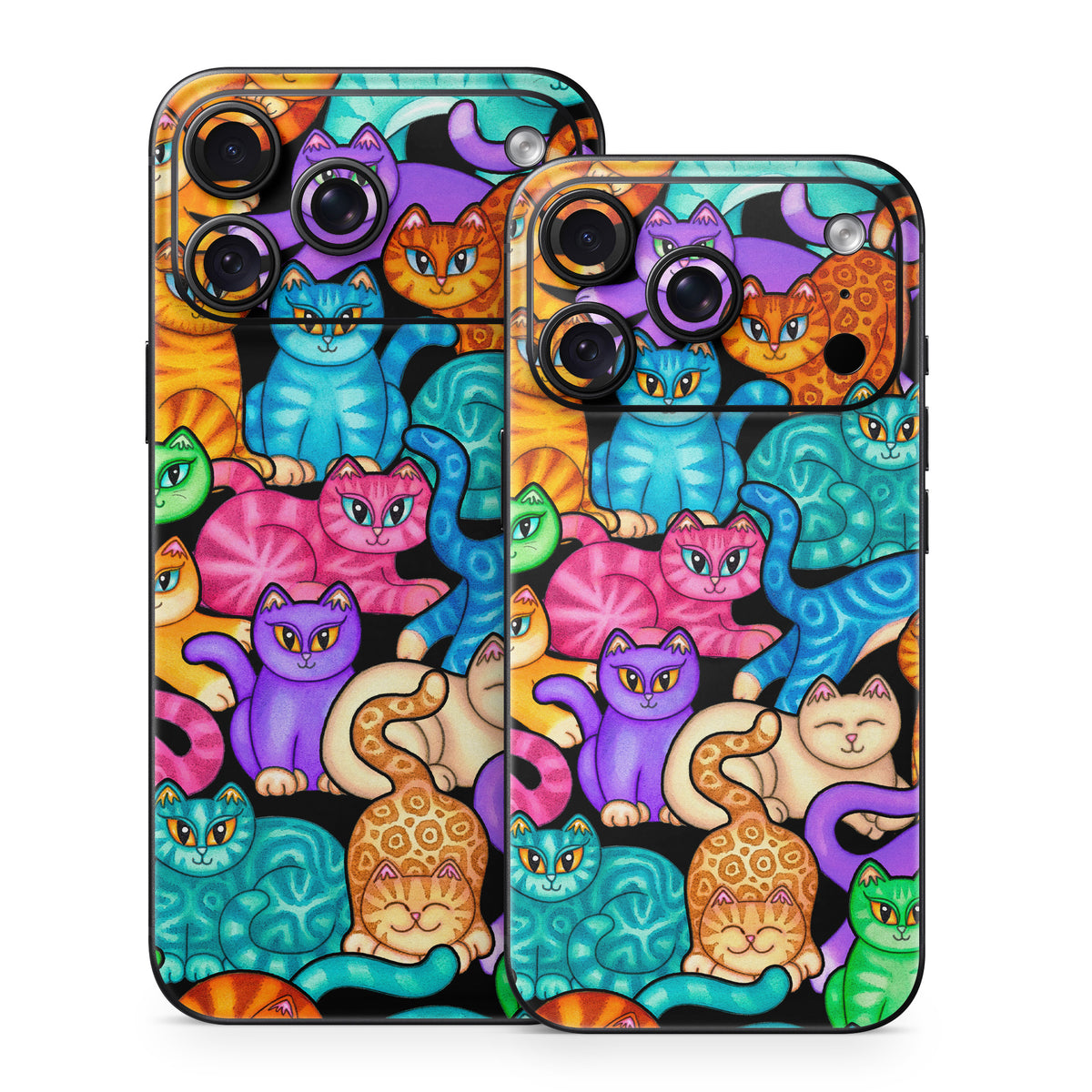 Colorful Kittens - Apple iPhone 18 Skin