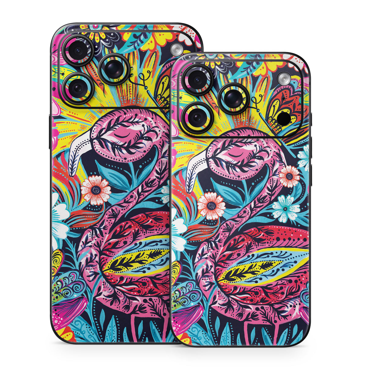 Flashy Flamingo - Apple iPhone 18 Skin