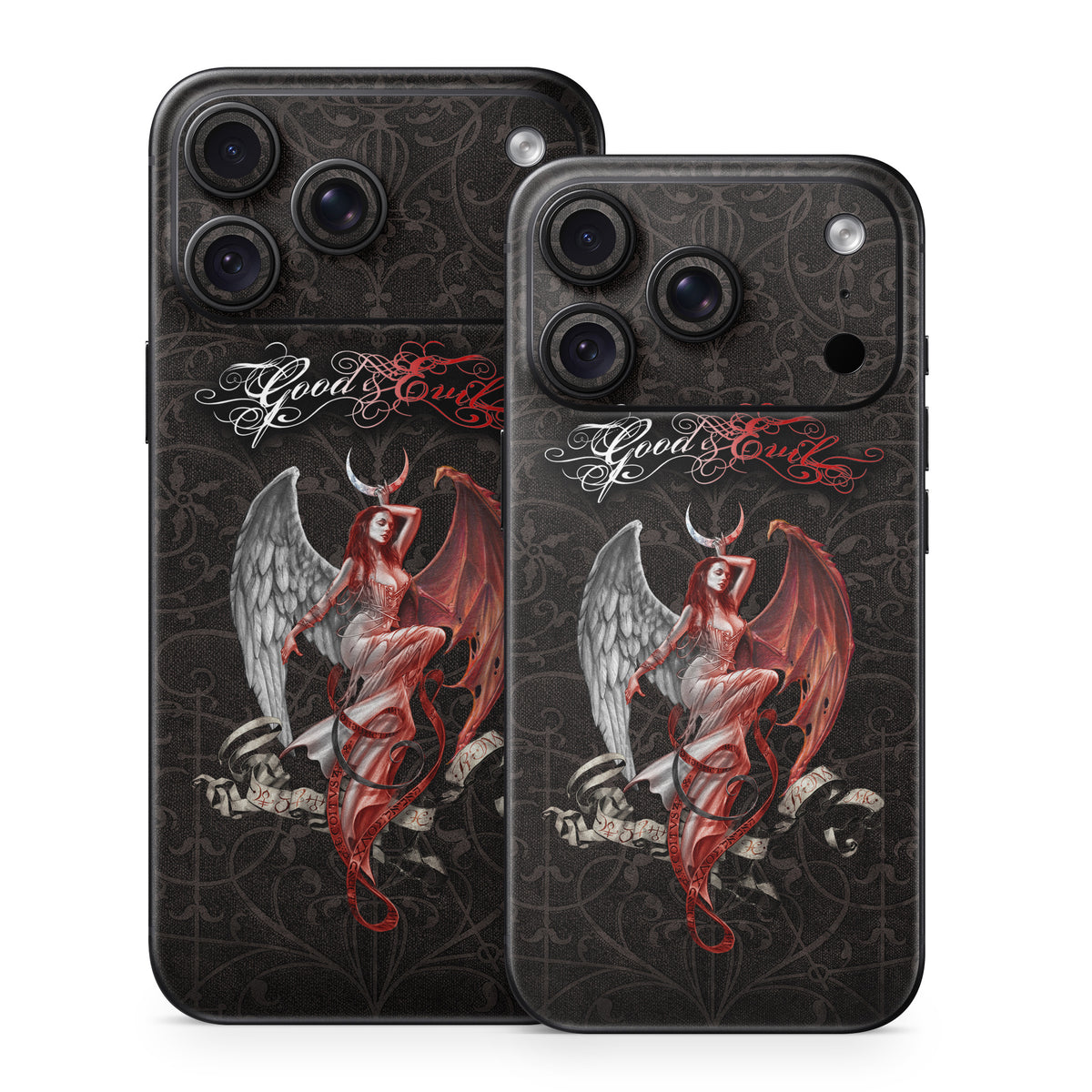 Good and Evil - Apple iPhone 18 Skin