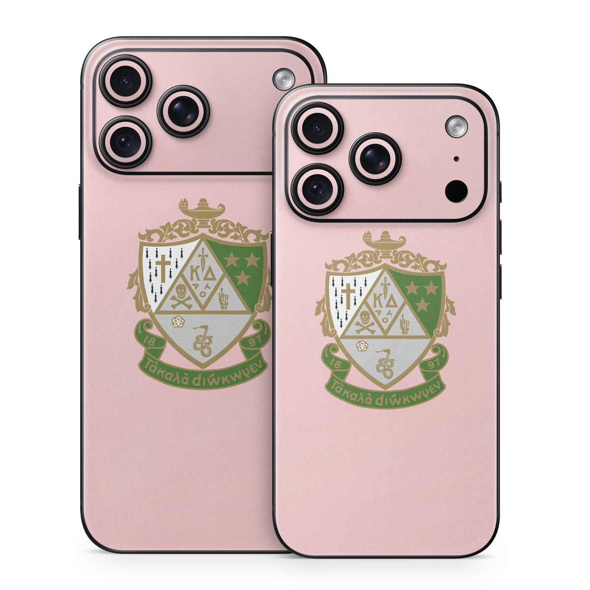Kappa Delta Crest Blush Pink - Apple iPhone 18 Skin