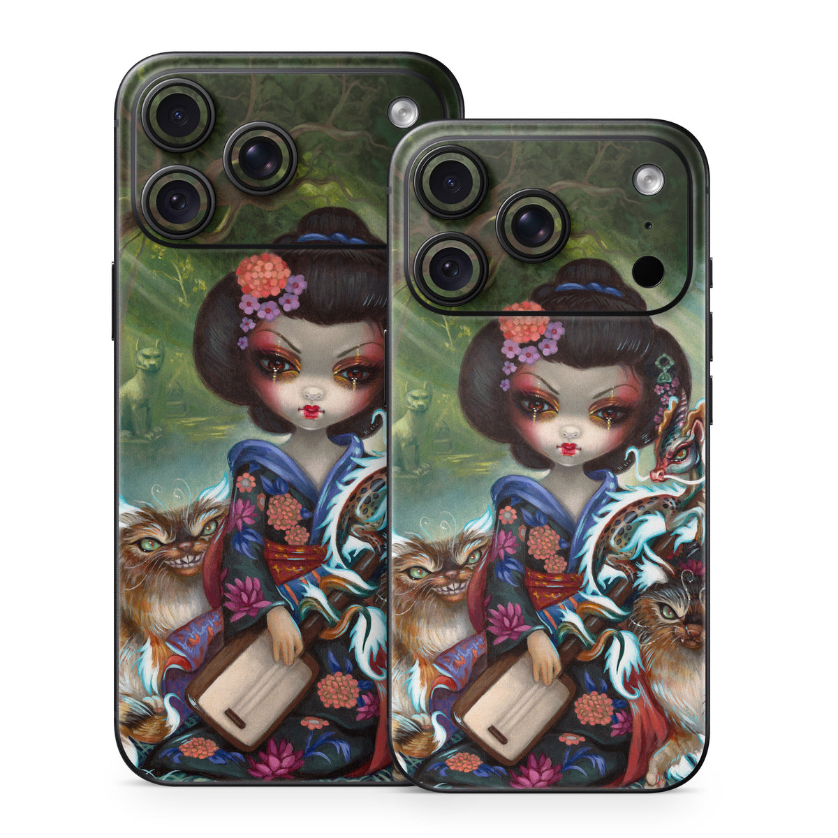 Kirin and Bakeneko - Apple iPhone 18 Skin