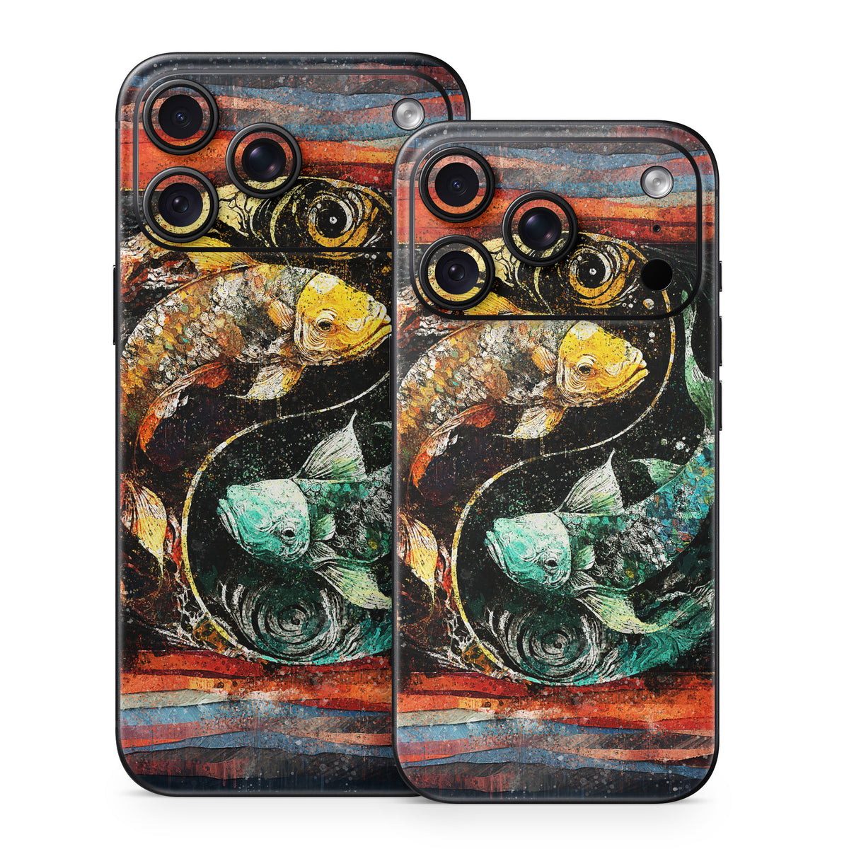Koi Fish Yin Yang - Apple iPhone 18 Skin