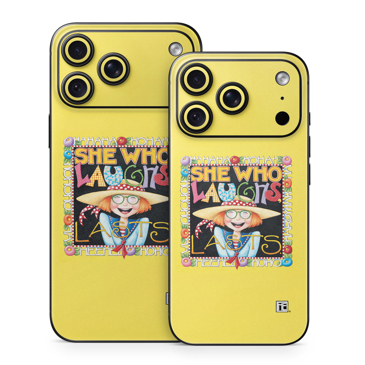 She Who Laughs - Apple iPhone 18 Skin