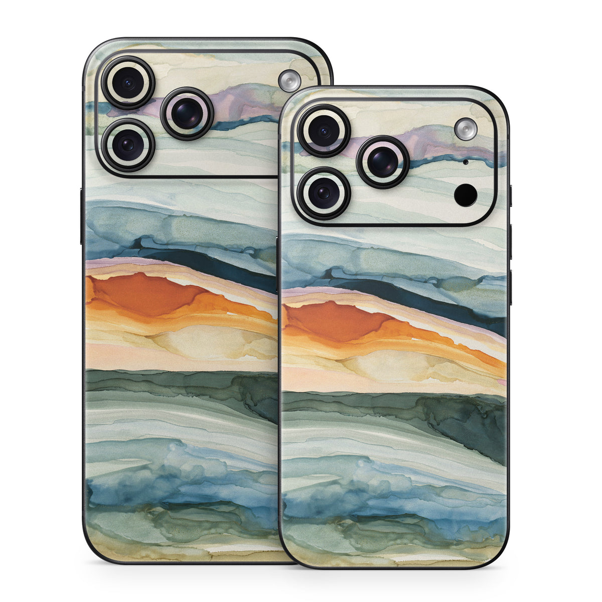 Layered Earth - Apple iPhone 18 Skin