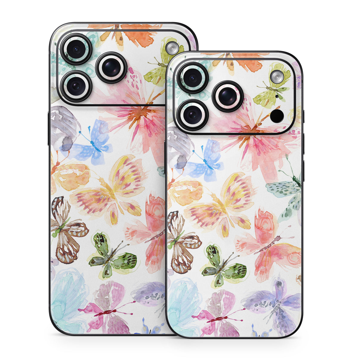Pastel Butterflies - Apple iPhone 18 Skin