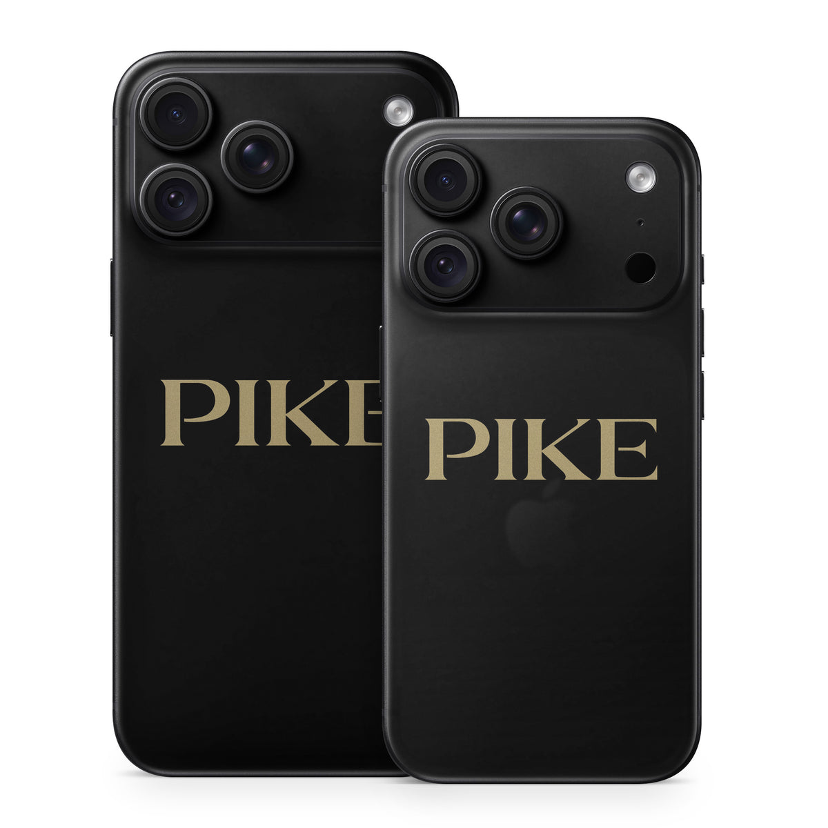 Pi Kappa Alpha PIKE Logo Black - Apple iPhone 18 Skin