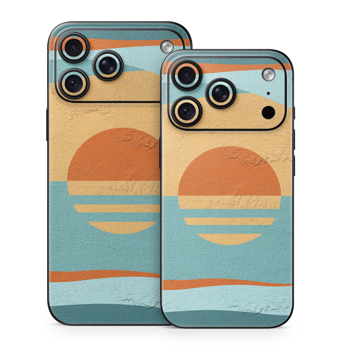 Retro Sunset - Apple iPhone 18 Skin