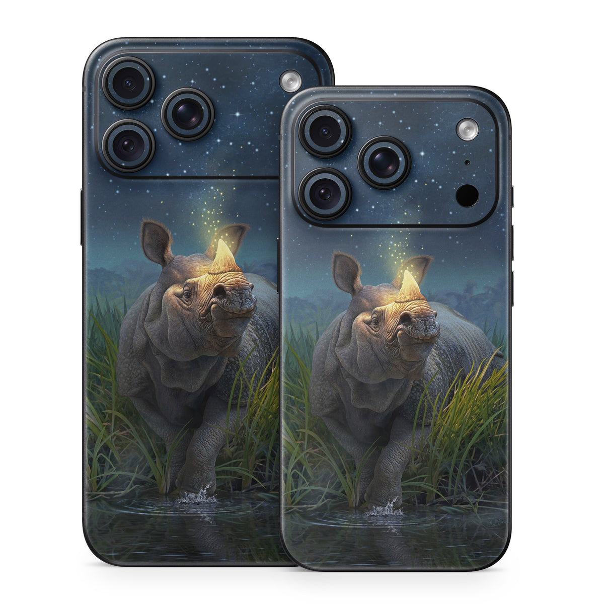 Rhinoceros Unicornis - Apple iPhone 18 Skin