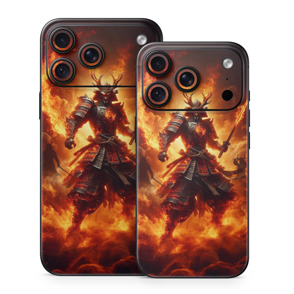Samurai Fire - Apple iPhone 18 Skin