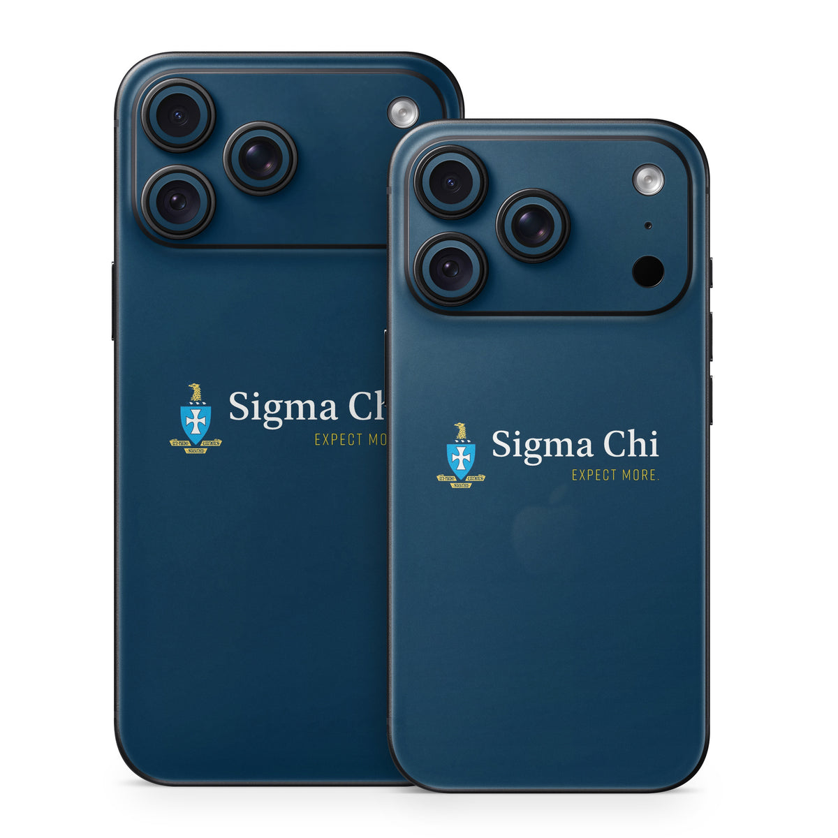 Sigma Chi Logo Navy - Apple iPhone 18 Skin