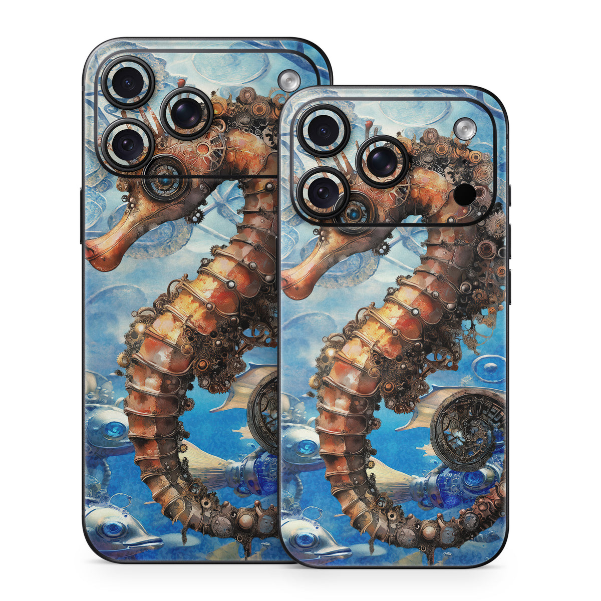 Steampunk Seahorse - Apple iPhone 18 Skin