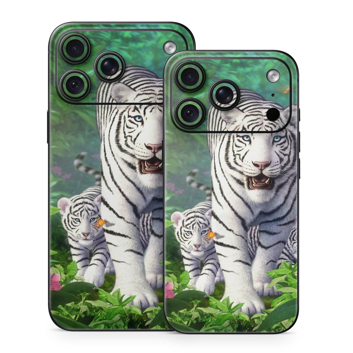 White Tigers - Apple iPhone 18 Skin