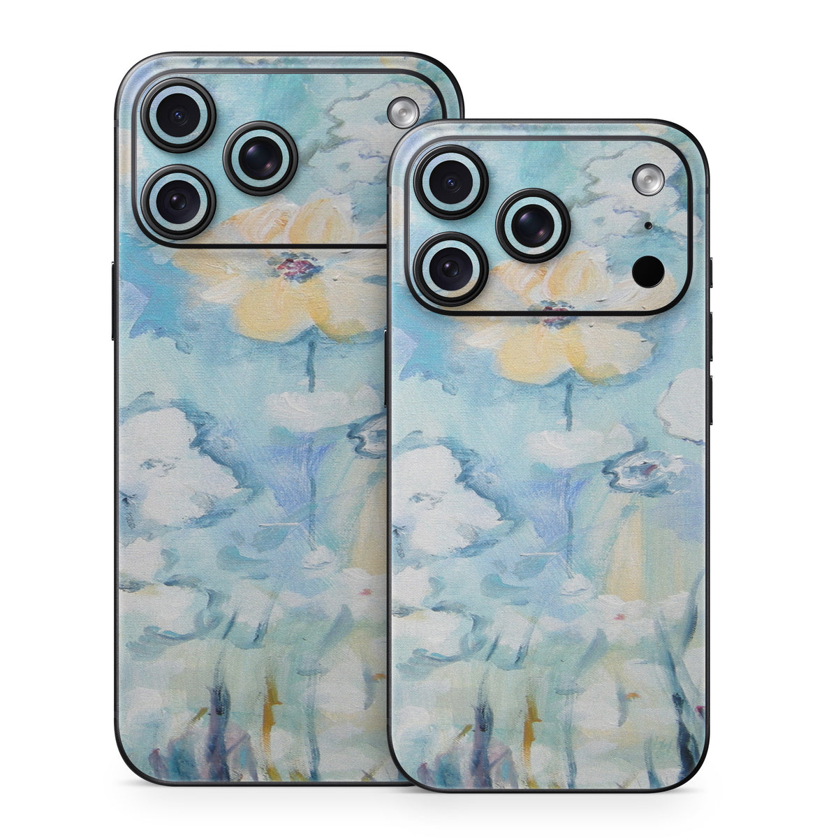 White & Blue - Apple iPhone 18 Skin