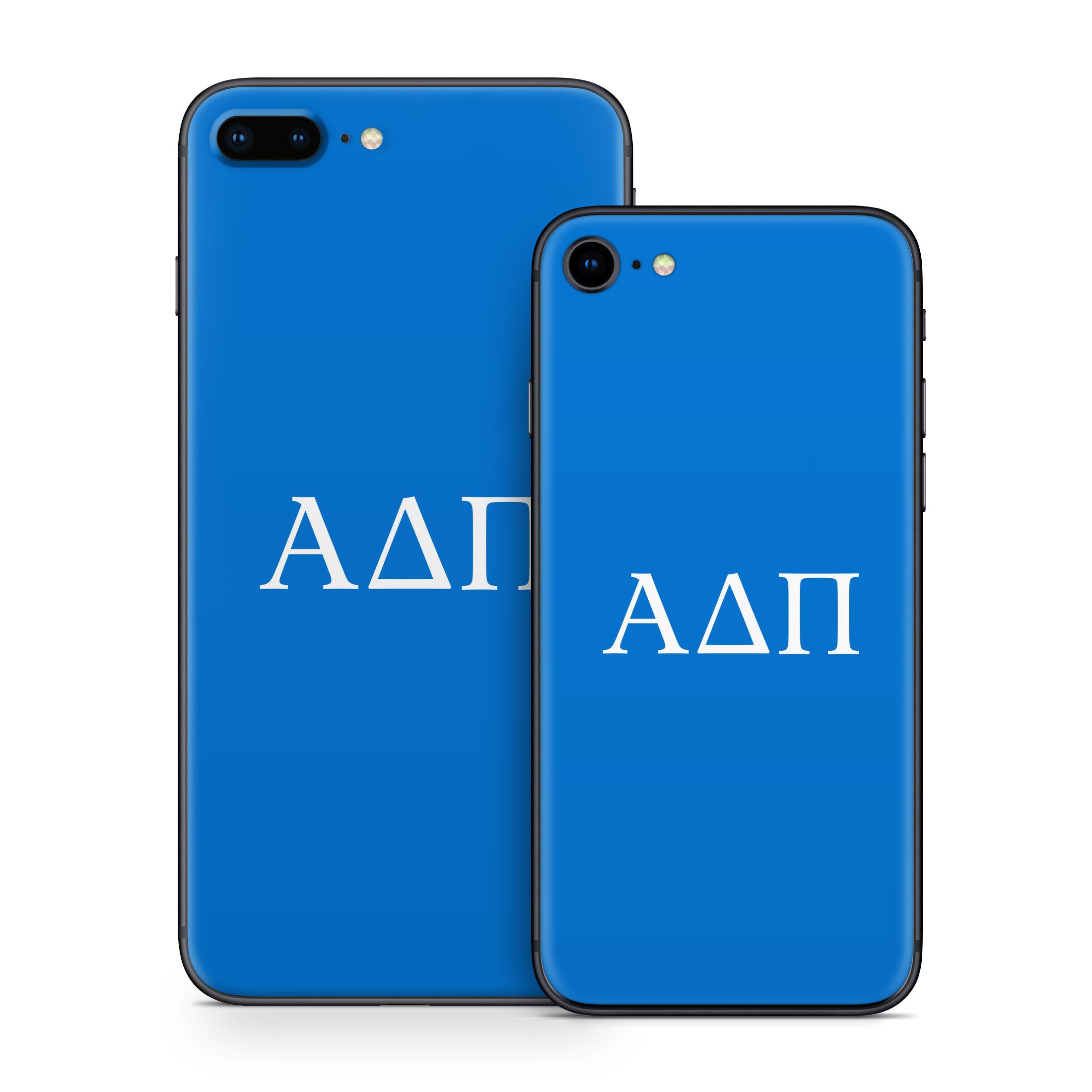 Alpha Delta Pi Greek Letters Azure - Apple iPhone 8 Skin