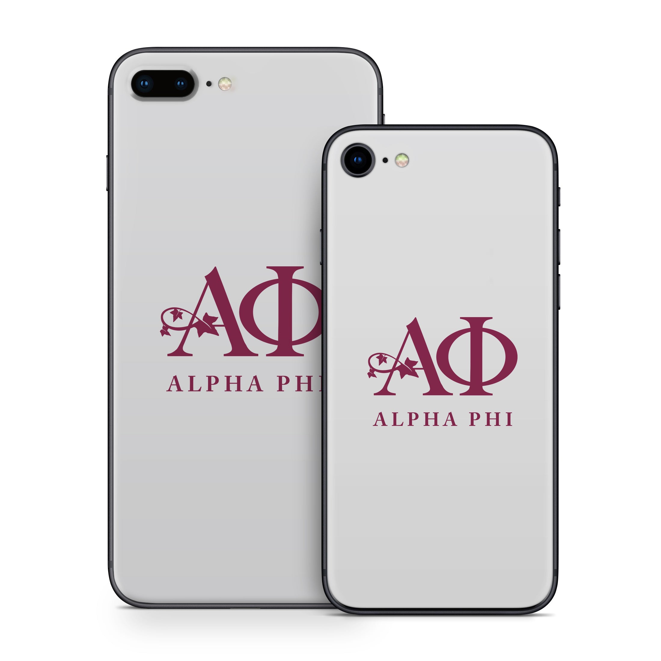 Alpha Phi Silver - Apple iPhone 8 Skin