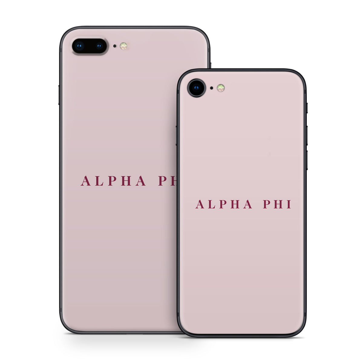 Alpha Phi Wordmark Ivory - Apple iPhone 8 Skin