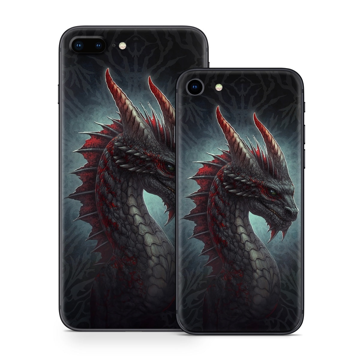 Black Dragon - Apple iPhone 8 Skin