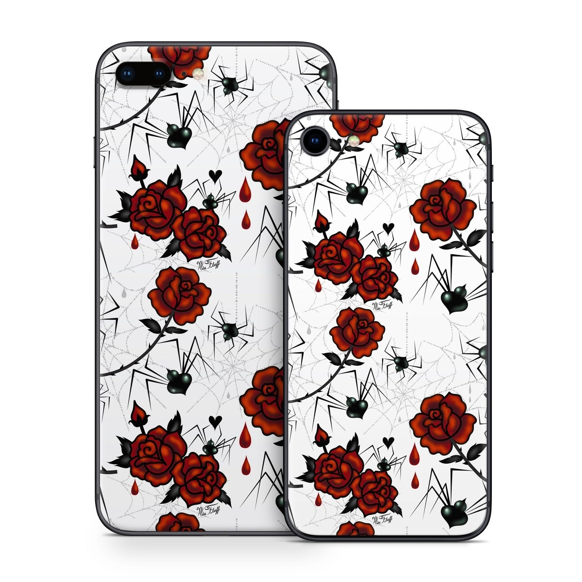 Black Widows - Apple iPhone 8 Skin