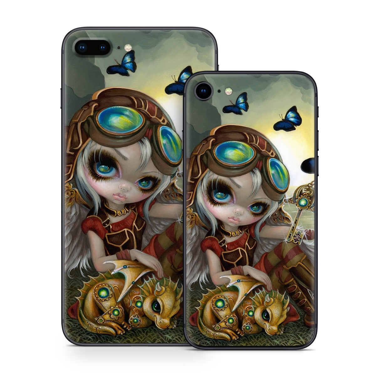 Clockwork Dragonling - Apple iPhone 8 Skin
