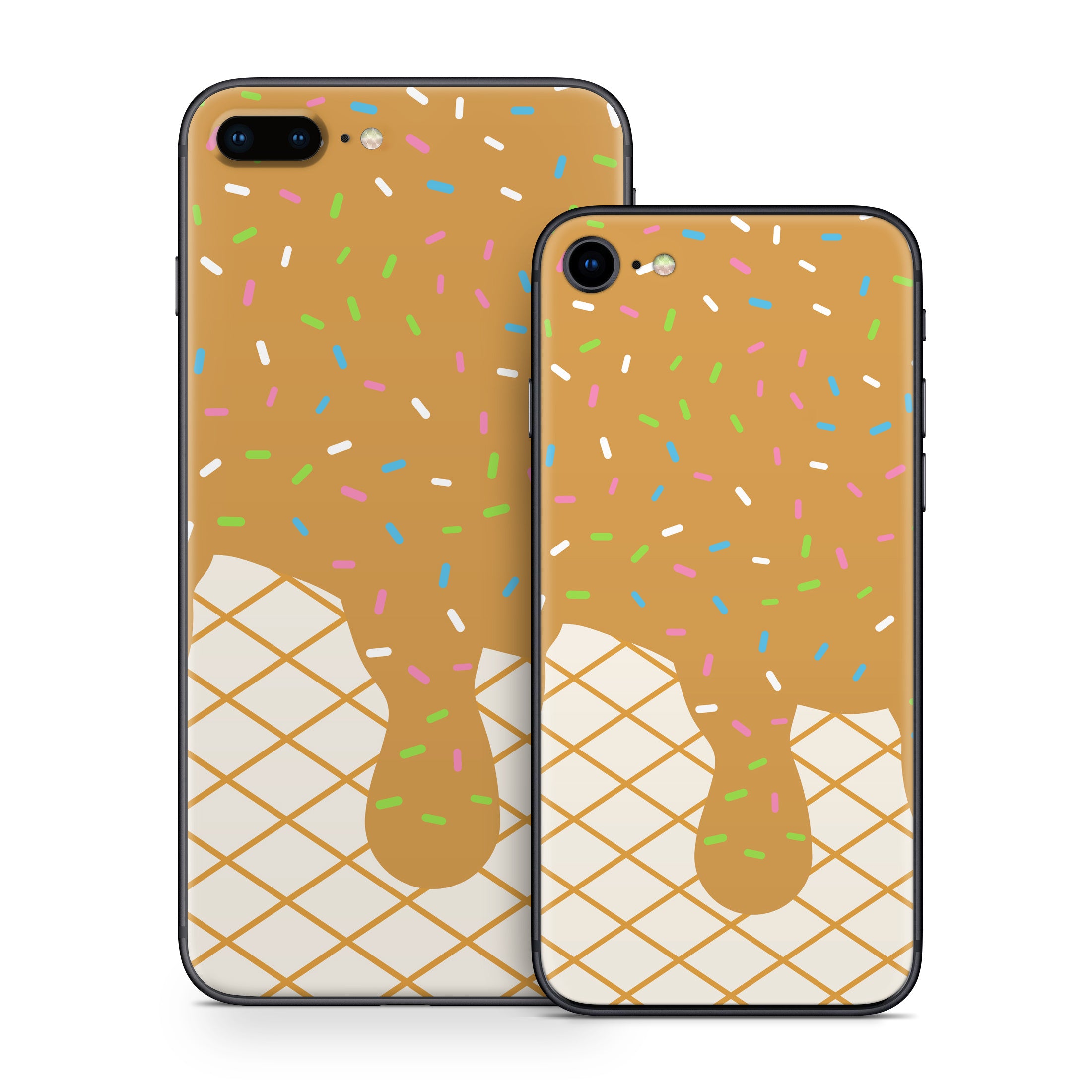 Caramel Ice Cream Drip - Apple iPhone 8 Skin
