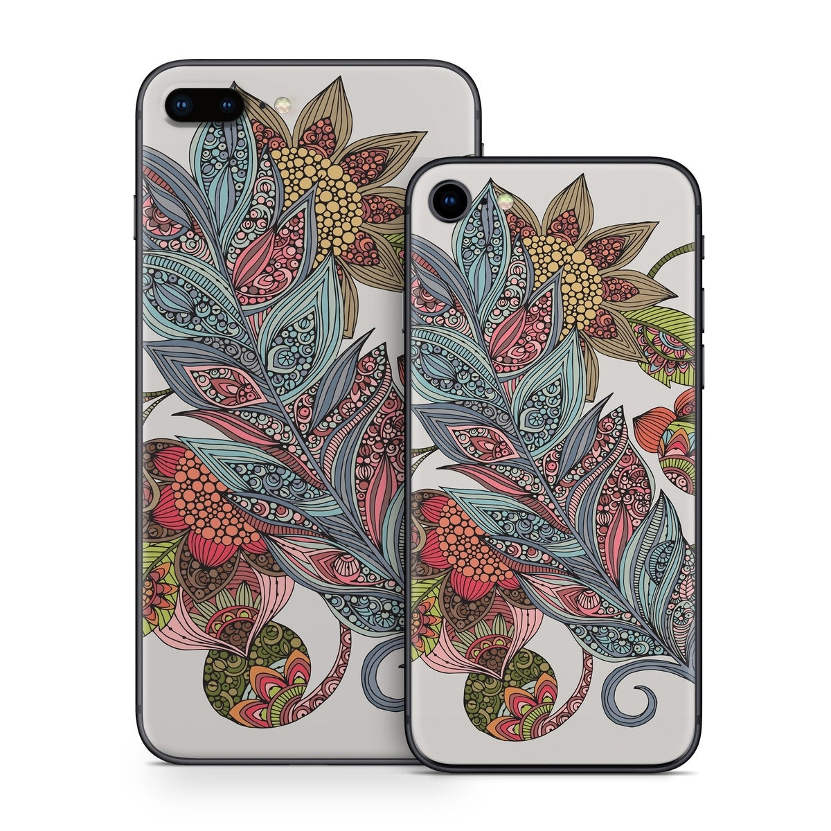 Feather Flower - Apple iPhone 8 Skin