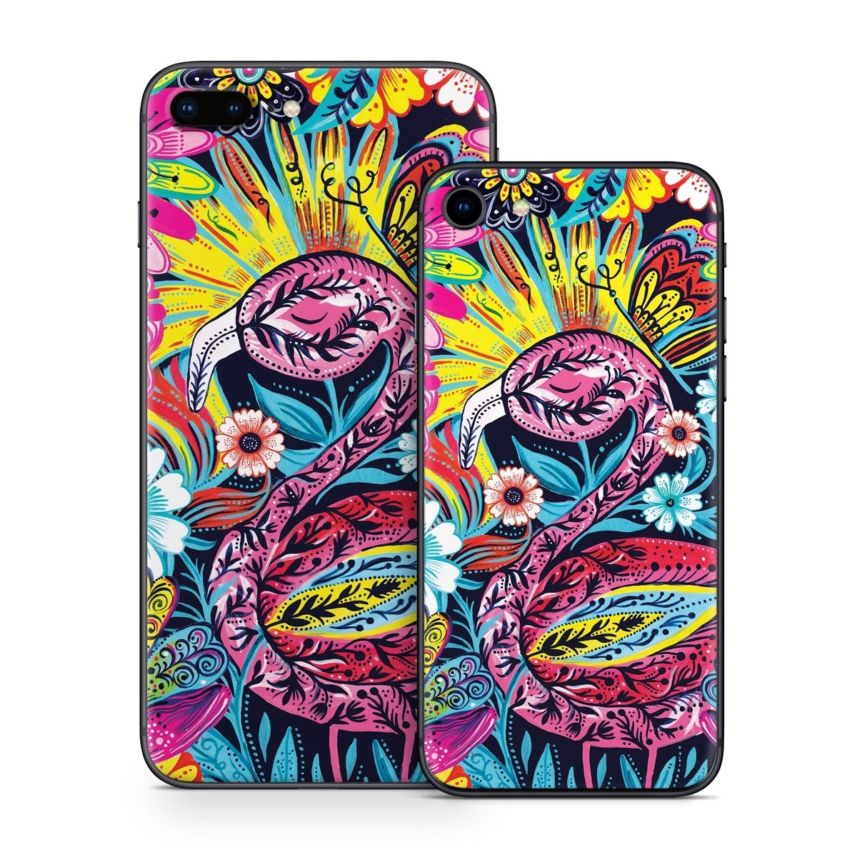 Flashy Flamingo - Apple iPhone 8 Skin