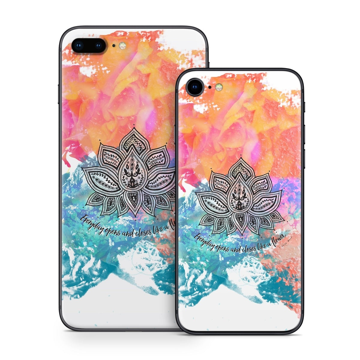 Happy Lotus - Apple iPhone 8 Skin