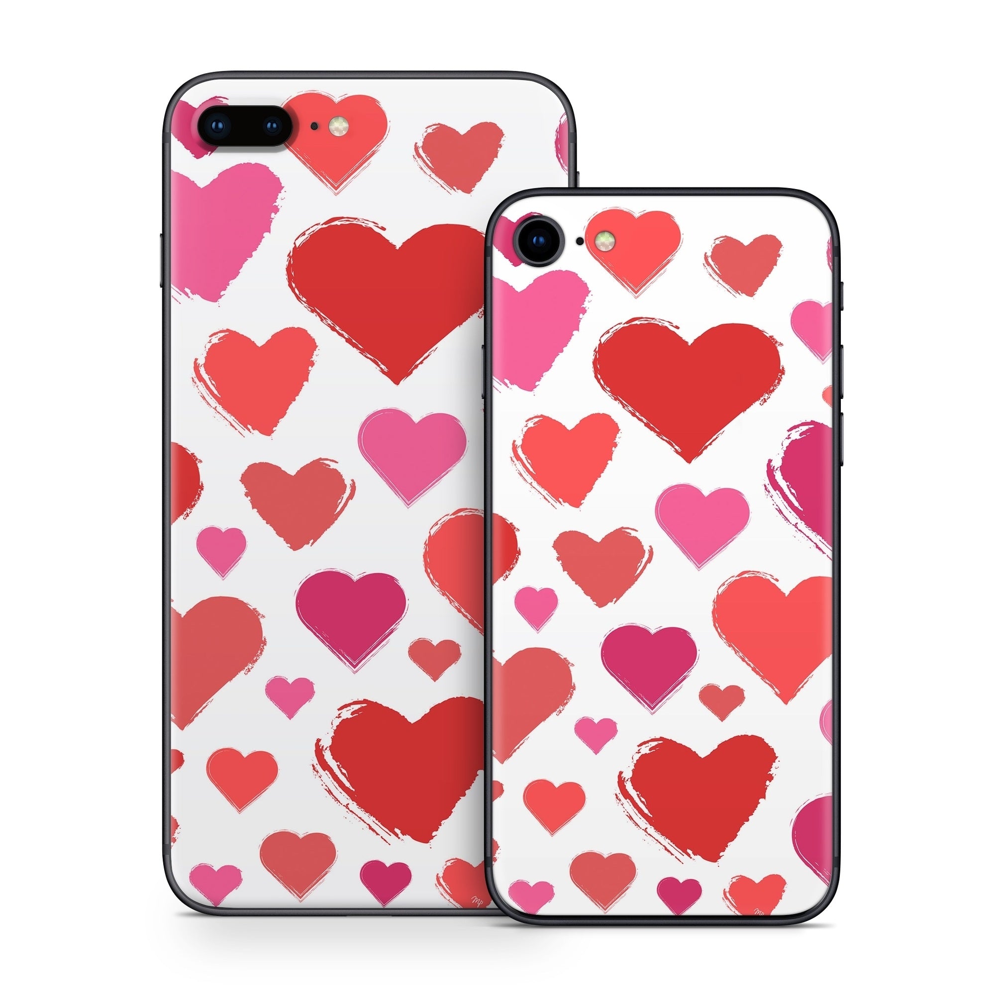 Hearts - Apple iPhone 8 Skin