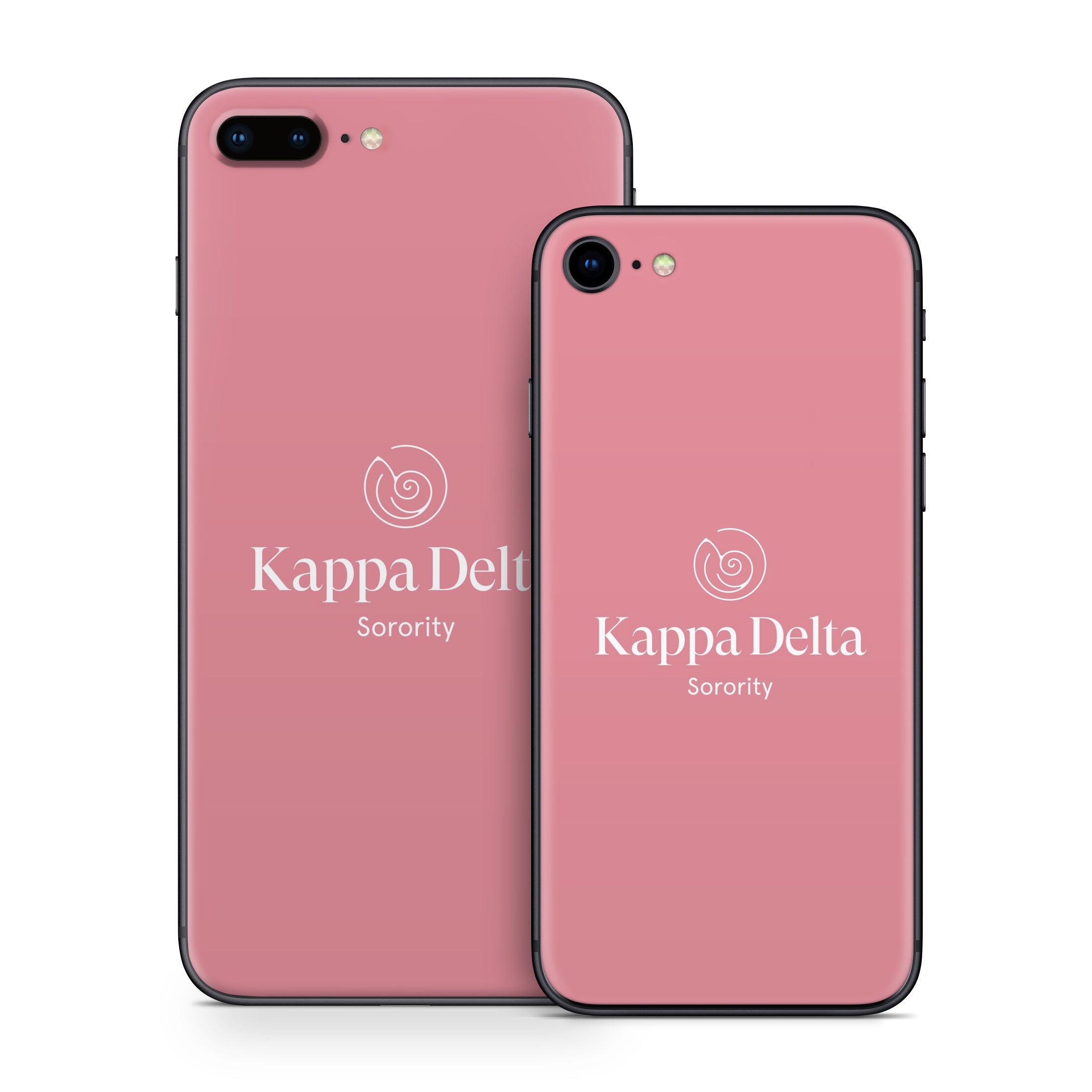 Kappa Delta Primary Logo Active Pink - Apple iPhone 8 Skin