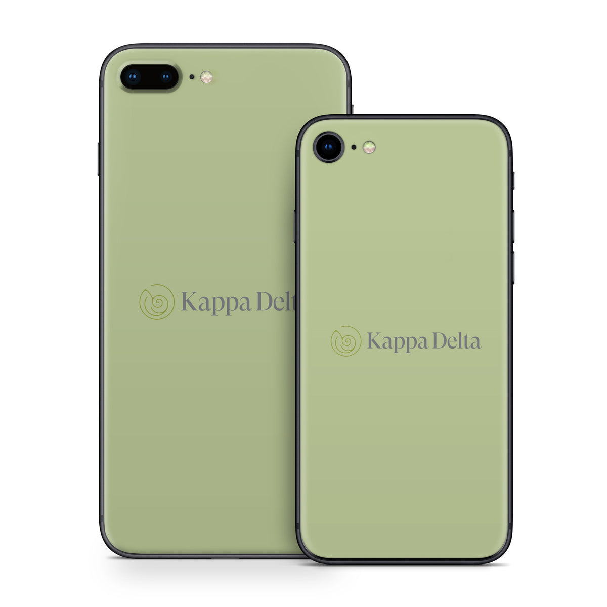 Kappa Delta Secondary Logo Light Olive - Apple iPhone 8 Skin