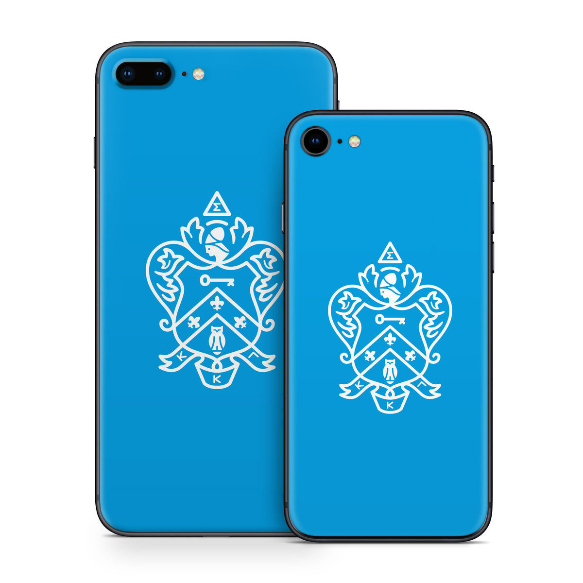 Kappa Kappa Gamma Coat of Arms Gamma Blue - Apple iPhone 8 Skin