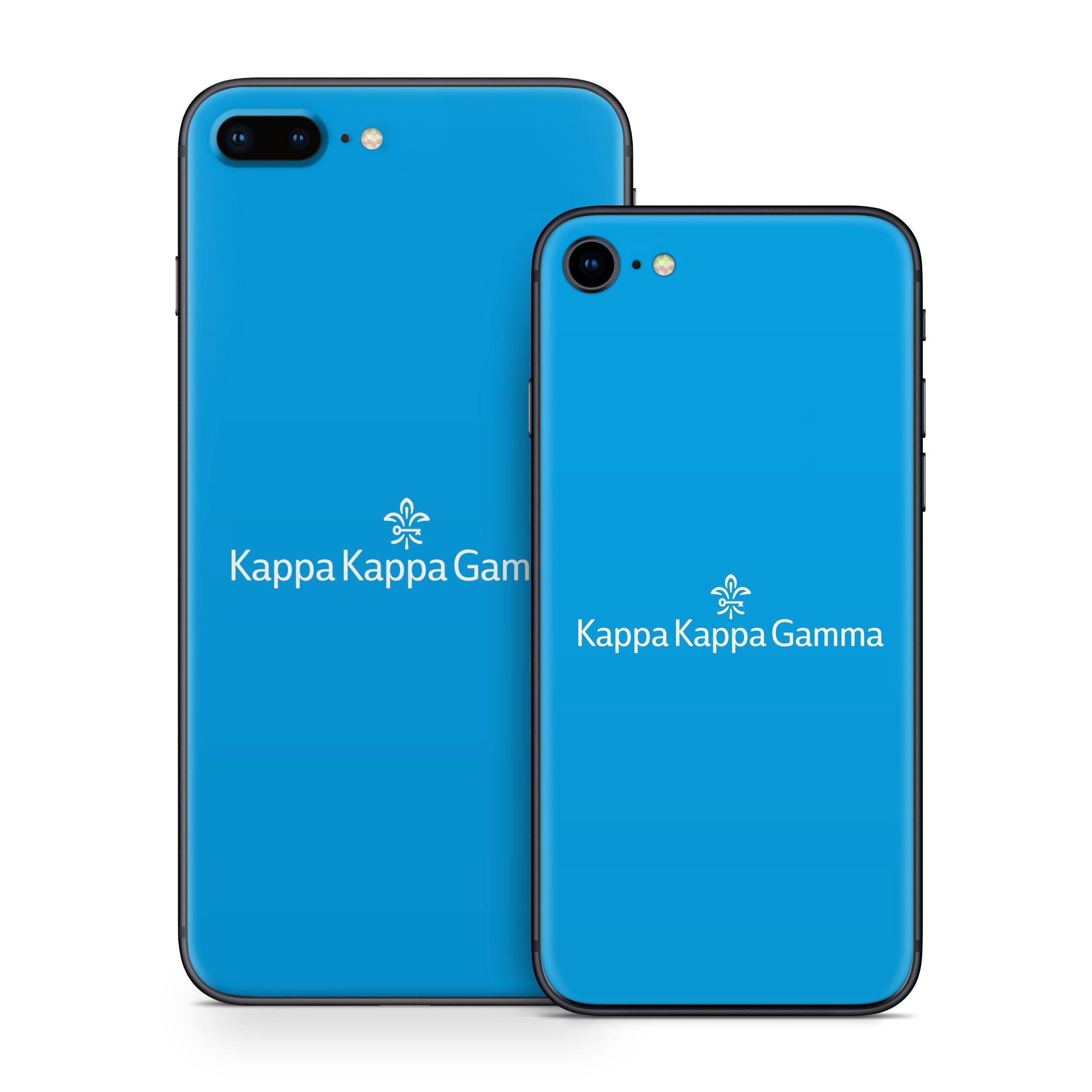 Kappa Kappa Gamma Brandmark Gamma Blue - Apple iPhone 8 Skin