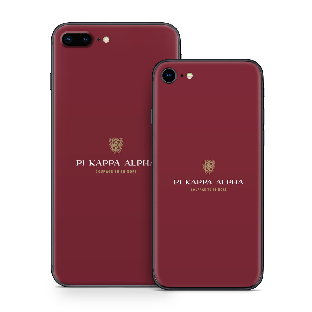 Pi Kappa Alpha Formal Logo Garnet - Apple iPhone 8 Skin