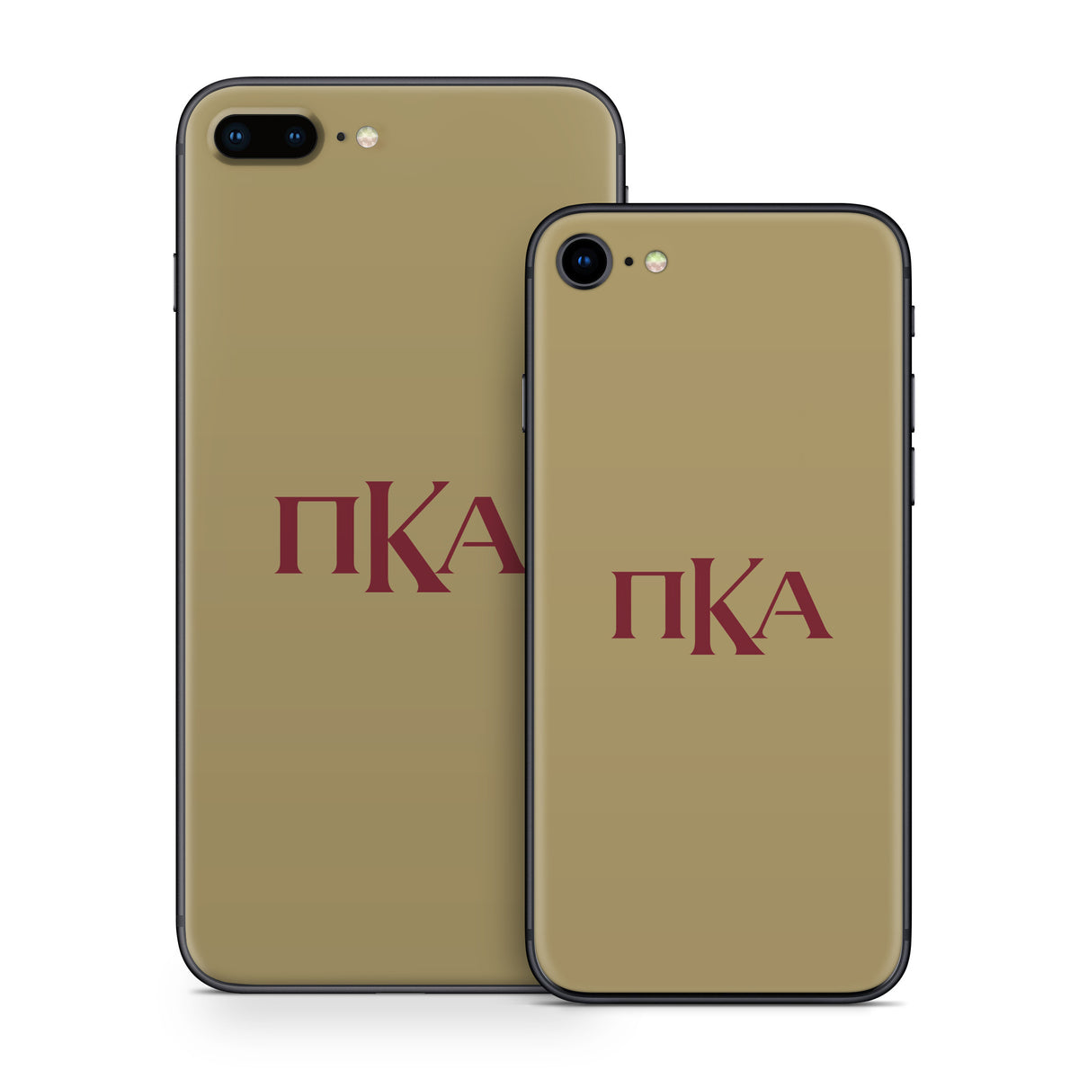 Pi Kappa Alpha Greek Letters Gold - Apple iPhone 8 Skin
