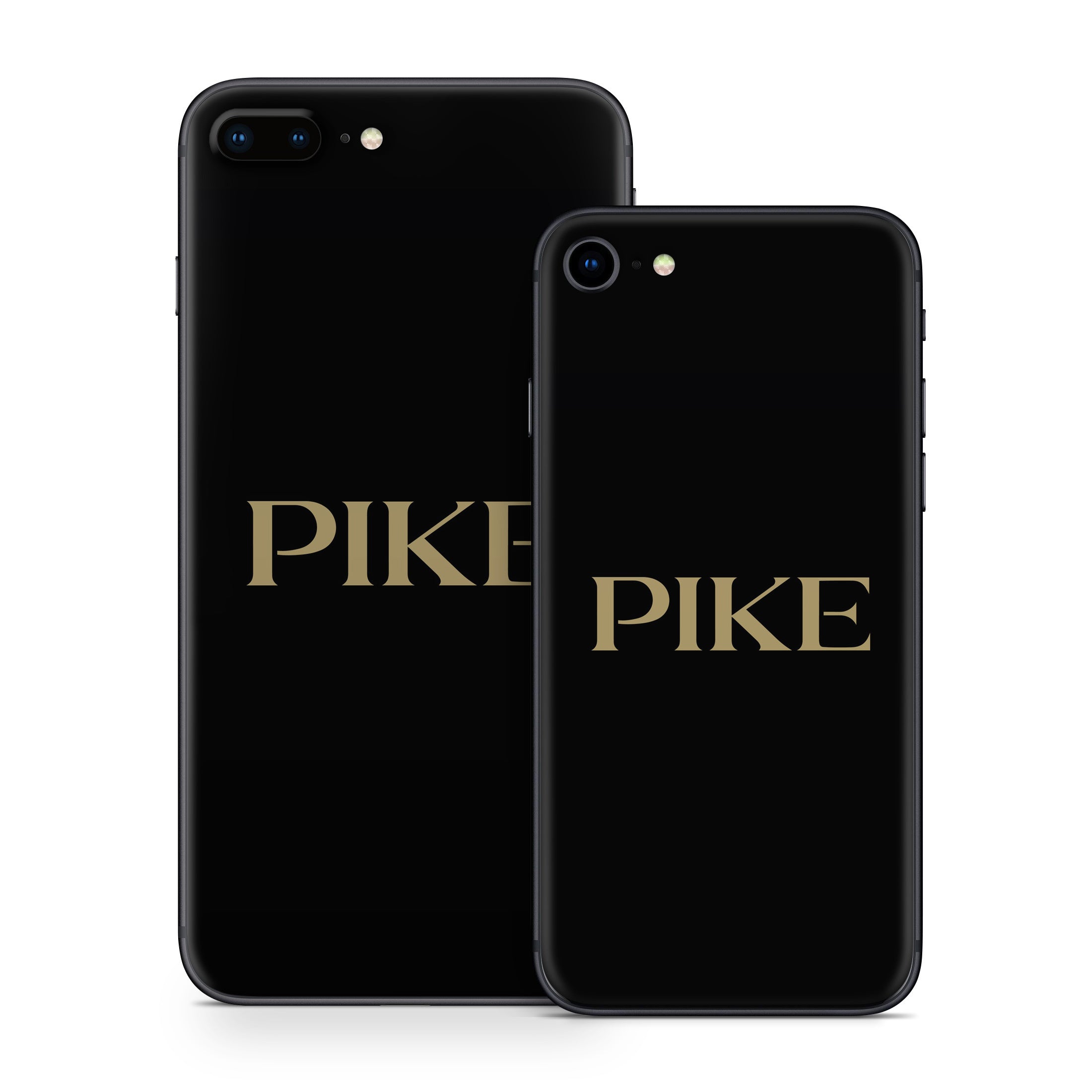 Pi Kappa Alpha PIKE Logo Black - Apple iPhone 8 Skin