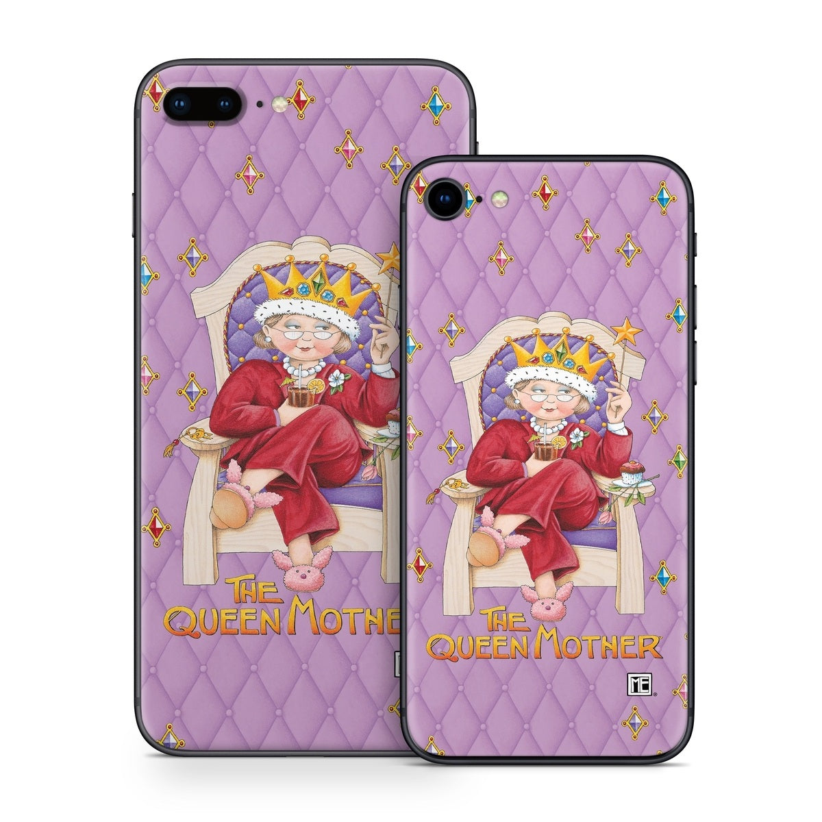 Queen Mother - Apple iPhone 8 Skin