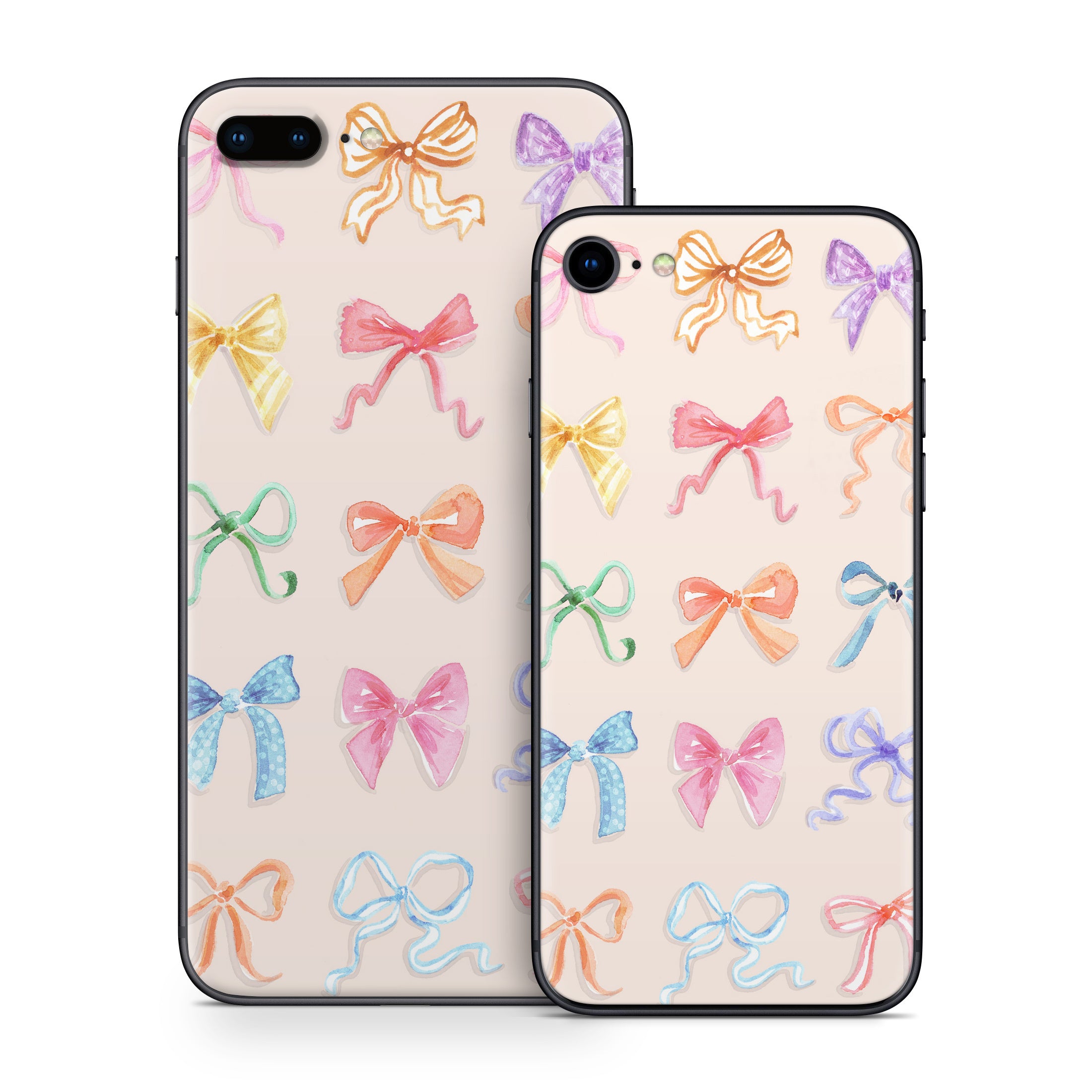 Rainbow Bows - Apple iPhone 8 Skin