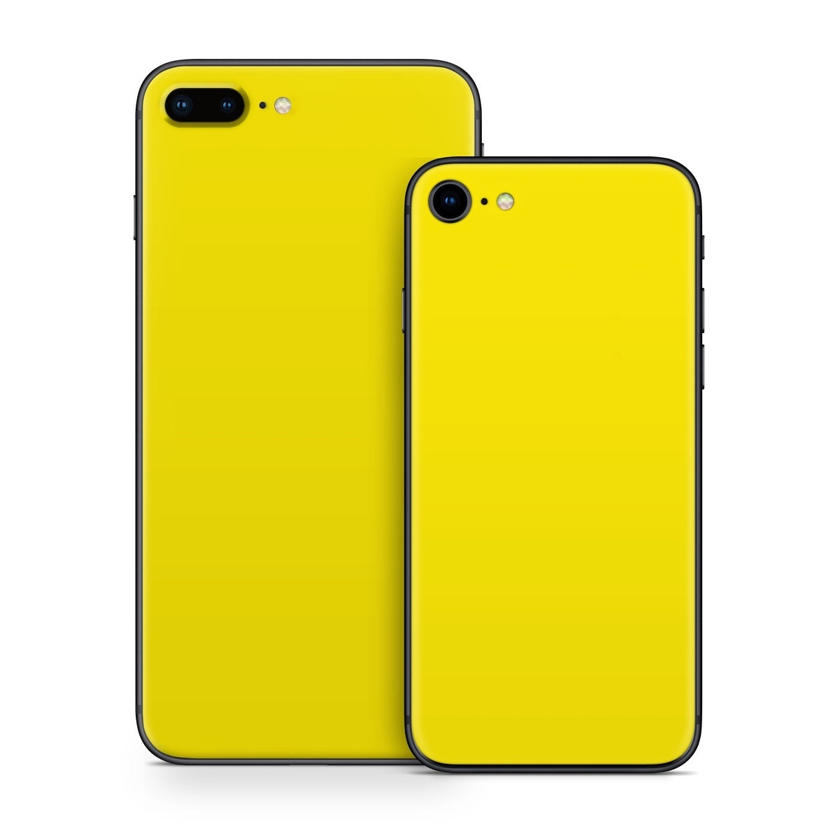 Solid State Yellow Apple iPhone Skin
