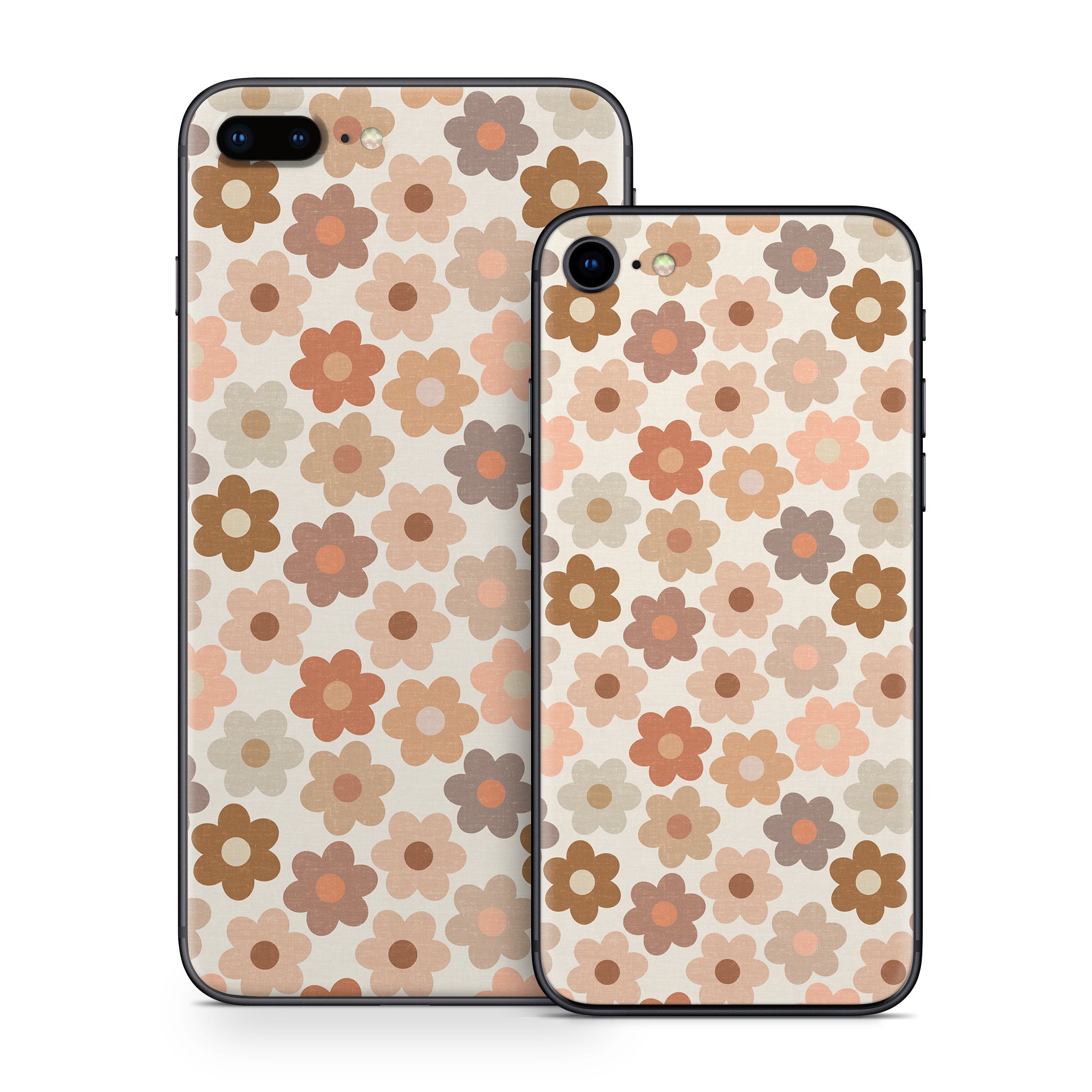 Terracotta Daisies - Apple iPhone 8 Skin