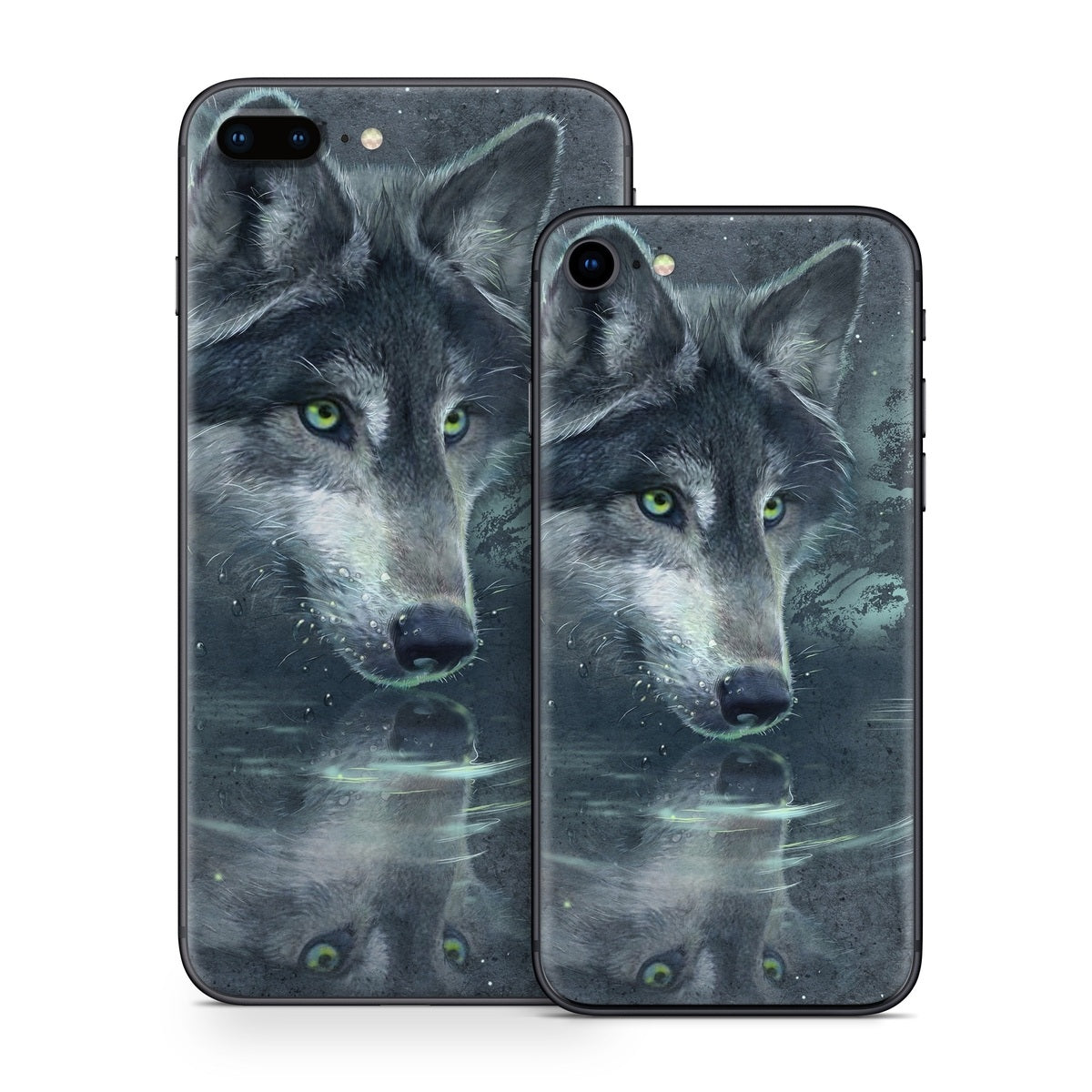 Wolf Reflection - Apple iPhone 8 Skin