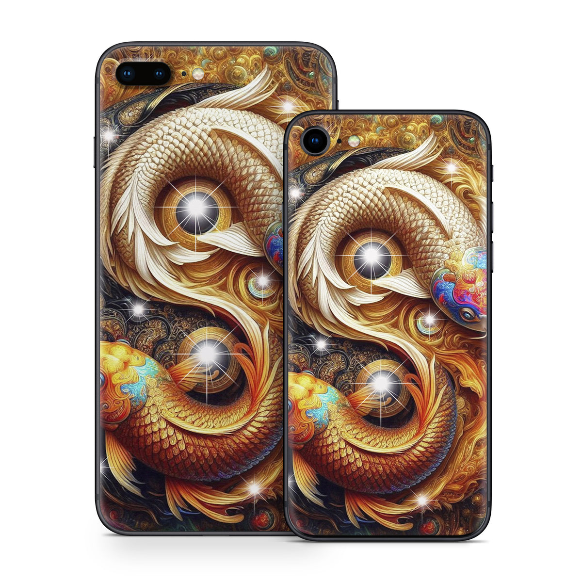 Yin Yang Koi - Apple iPhone 8 Skin
