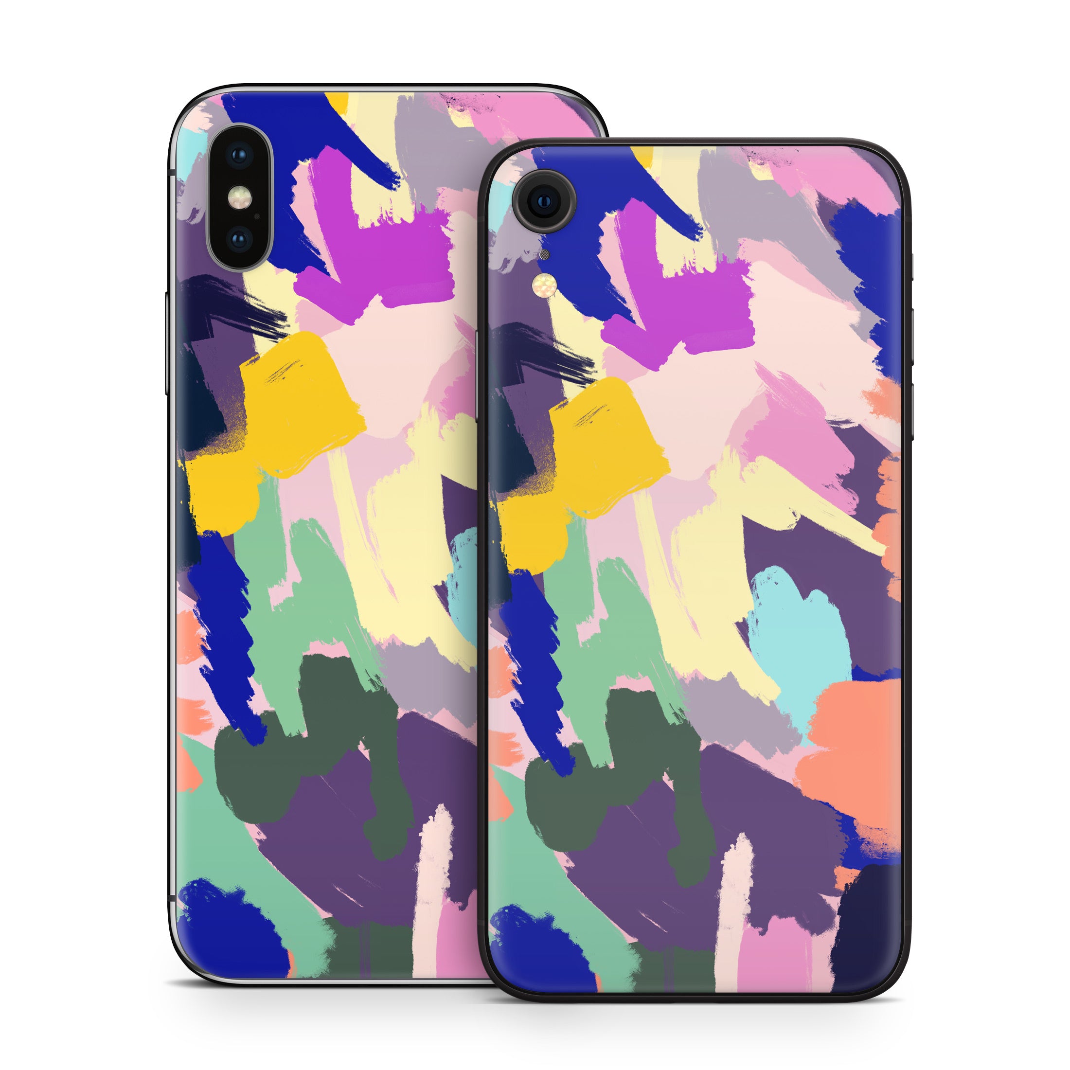 Abstract Scratches - Apple iPhone X Skin
