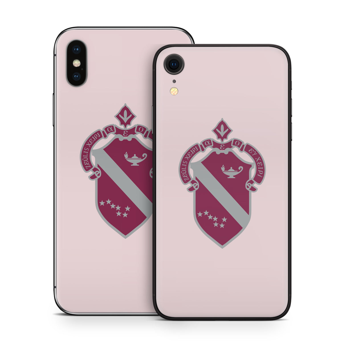 Alpha Phi Crest Ivory - Apple iPhone X Skin