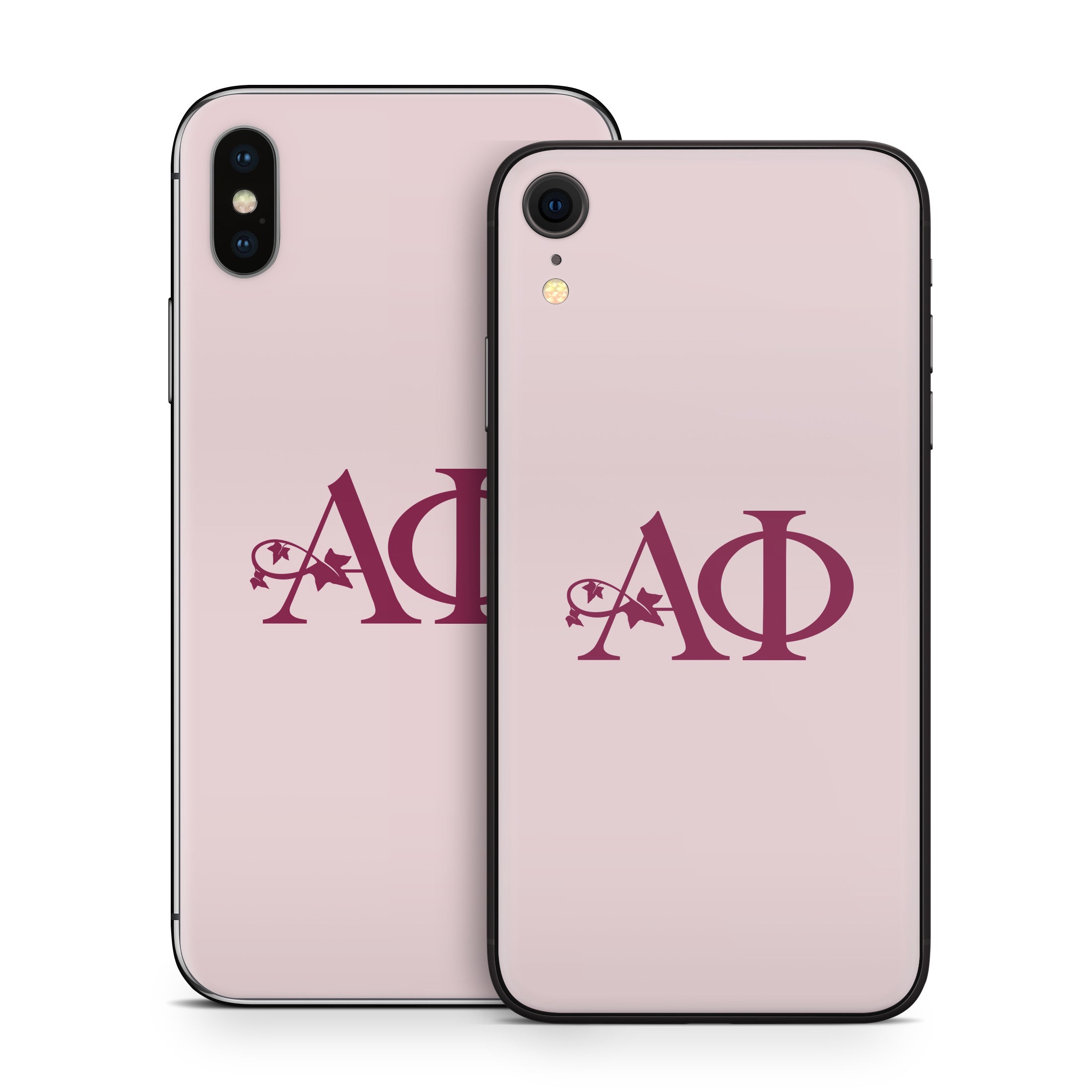 Alpha Phi Greek Letters Ivory - Apple iPhone X Skin