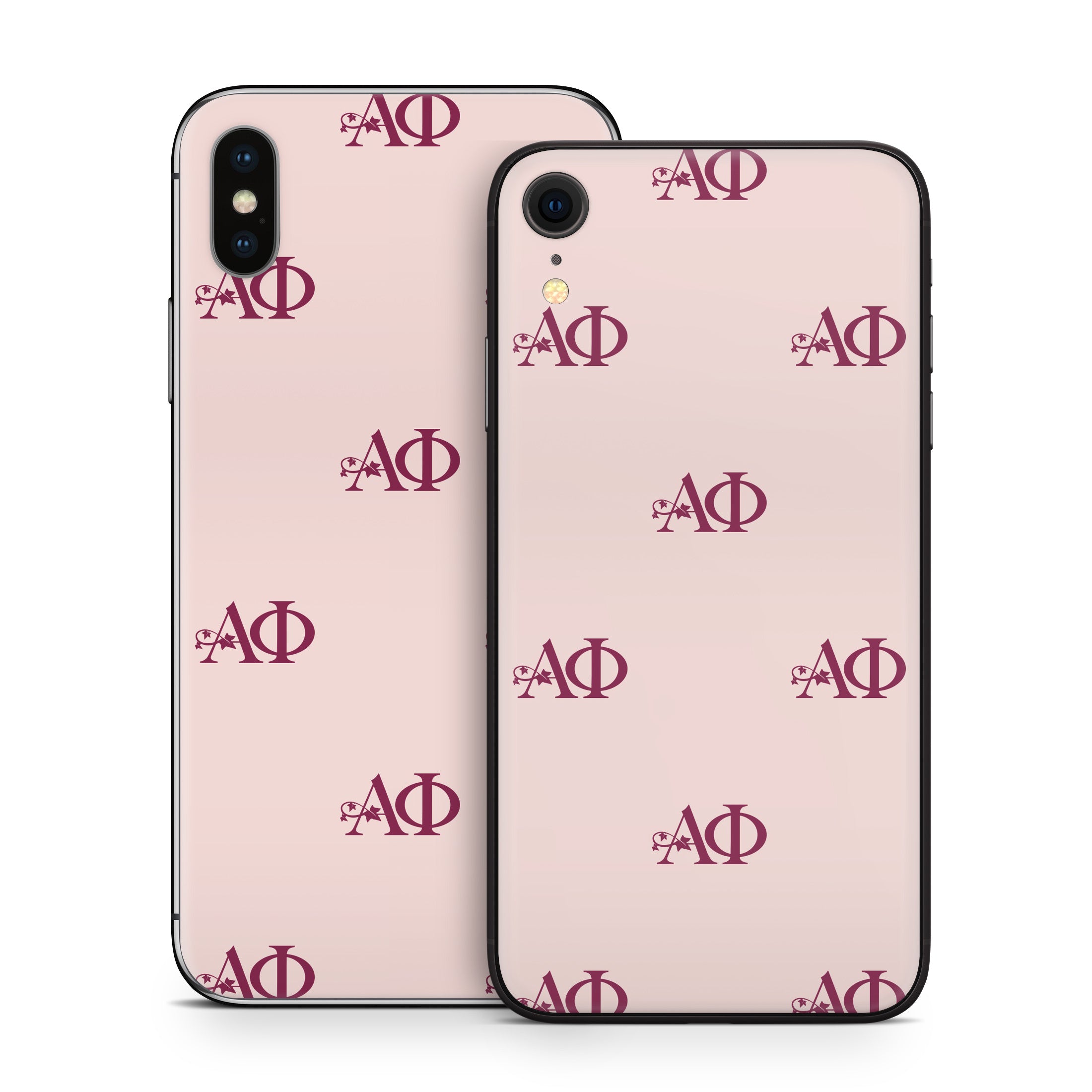 Alpha Phi Pattern - Apple iPhone X Skin