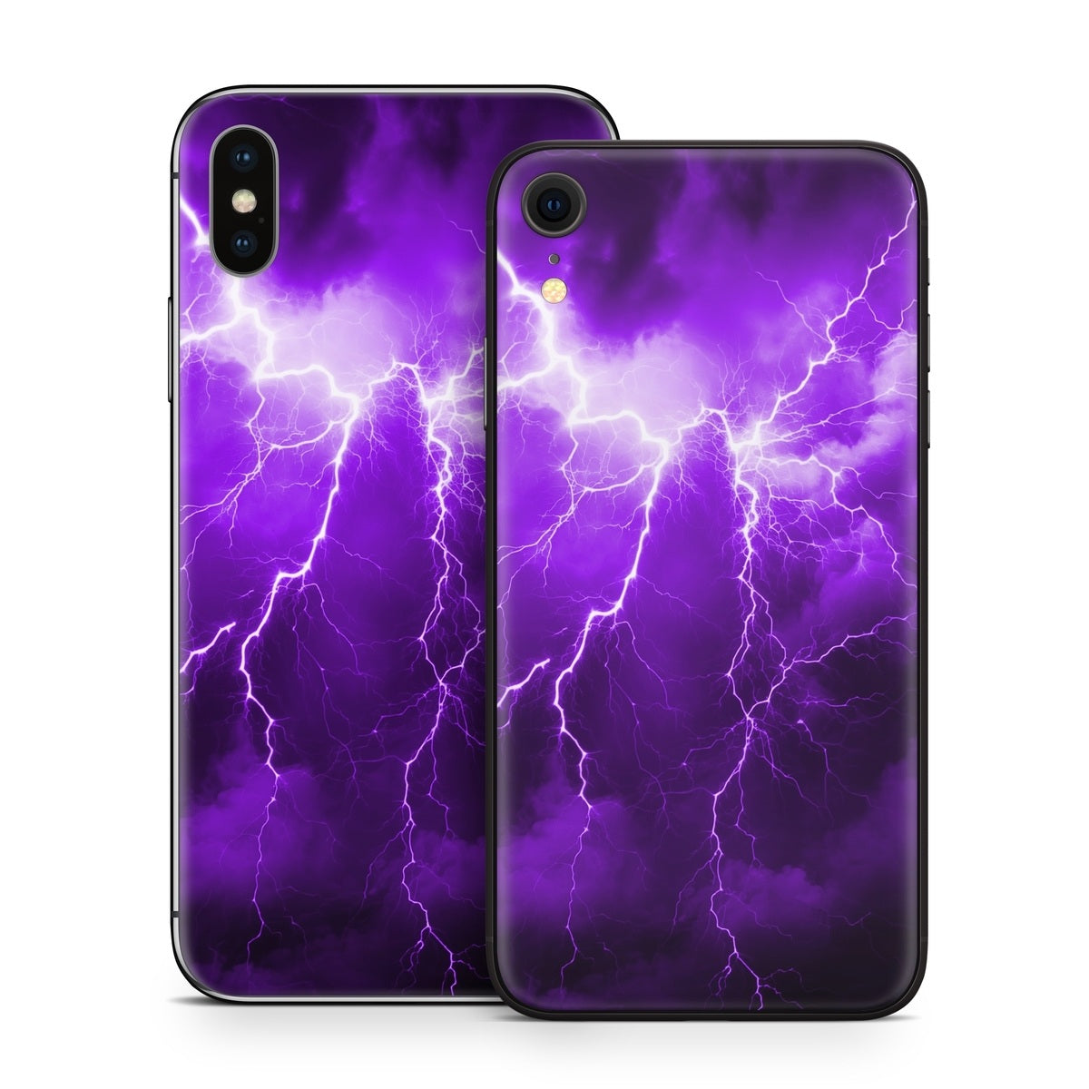 Apocalypse Purple - Apple iPhone X Skin