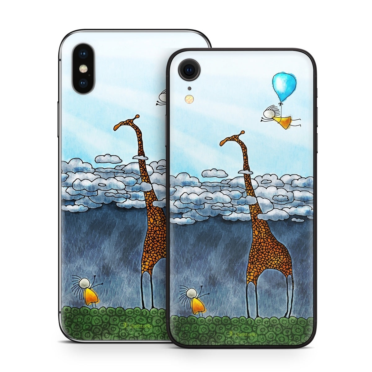 Above The Clouds - Apple iPhone X Skin