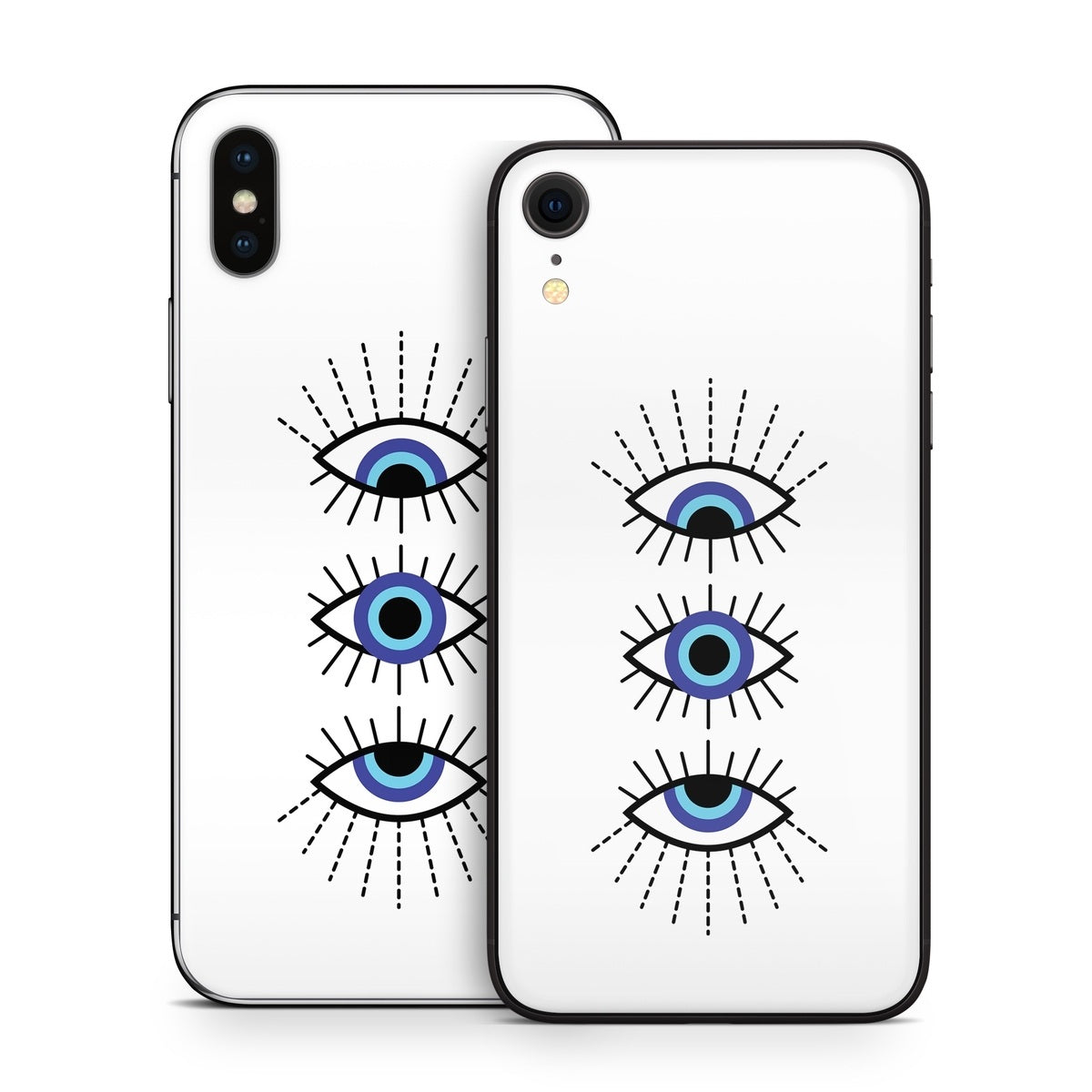 Blue Eyes - Apple iPhone X Skin