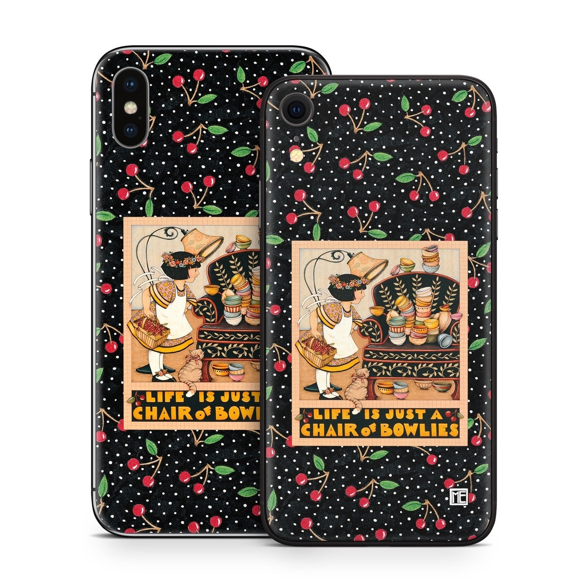 Chair of Bowlies - Apple iPhone X Skin